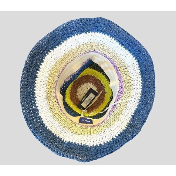 Hat Attack Remy Multi Stripe  Bucket Hat - Picture 3 of 5